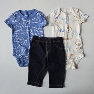 Carters Baby Bodysuit and Pants Set 6m